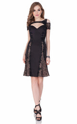 Terani 1623C1372 Black Nude