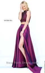 Sherri Hill 50627 Plum