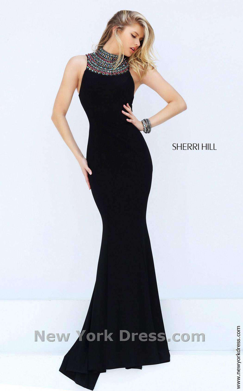 Sherri Hill 50629 Black/Multi