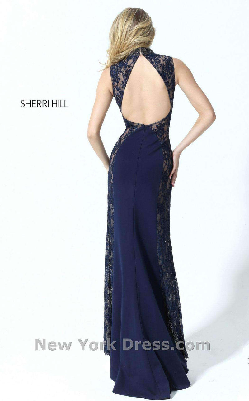 Sherri Hill 50652 Navy