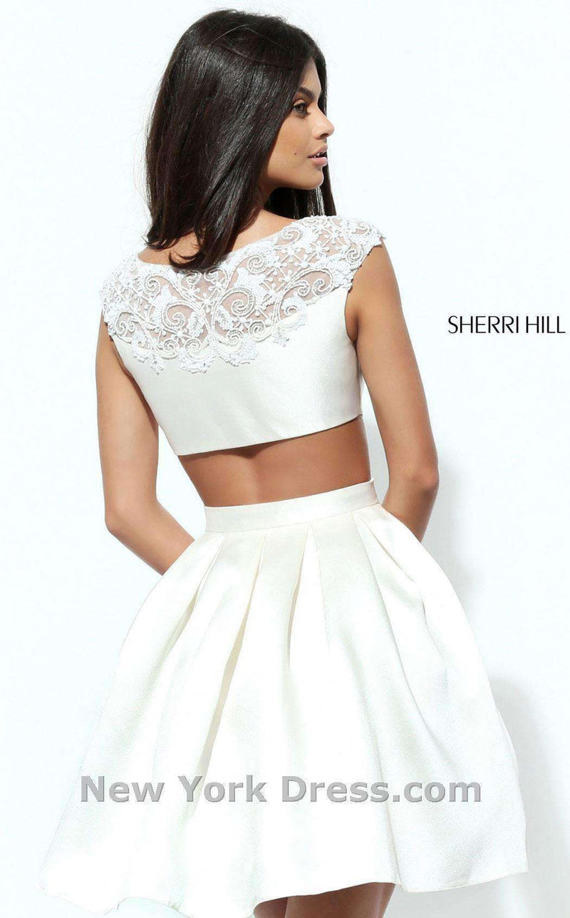 Sherri Hill 50682 Ivory