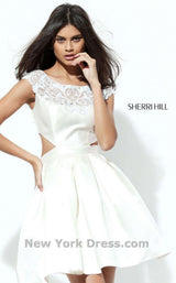 Sherri Hill 50682 Ivory