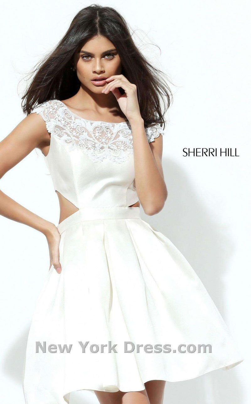Sherri Hill 50682 Ivory