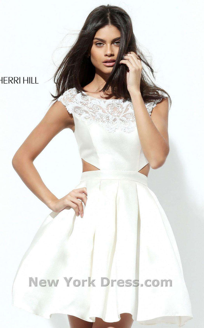 Sherri Hill 50682 Ivory