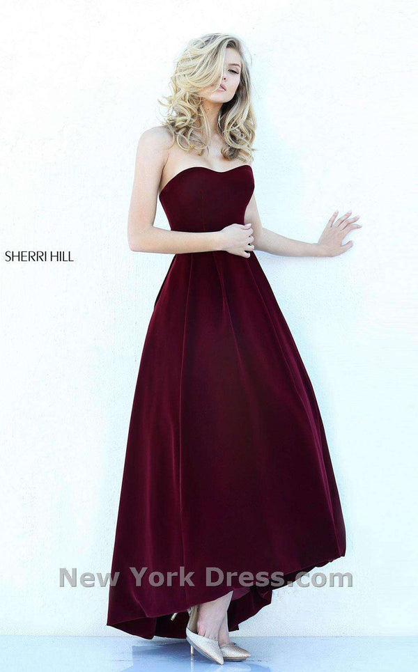 Sherri Hill 50735 Wine