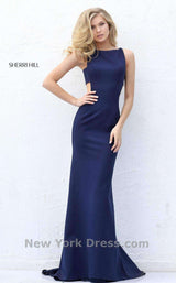 Sherri Hill 50741 Navy