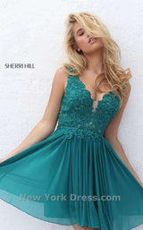 Sherri Hill 50756 Teal