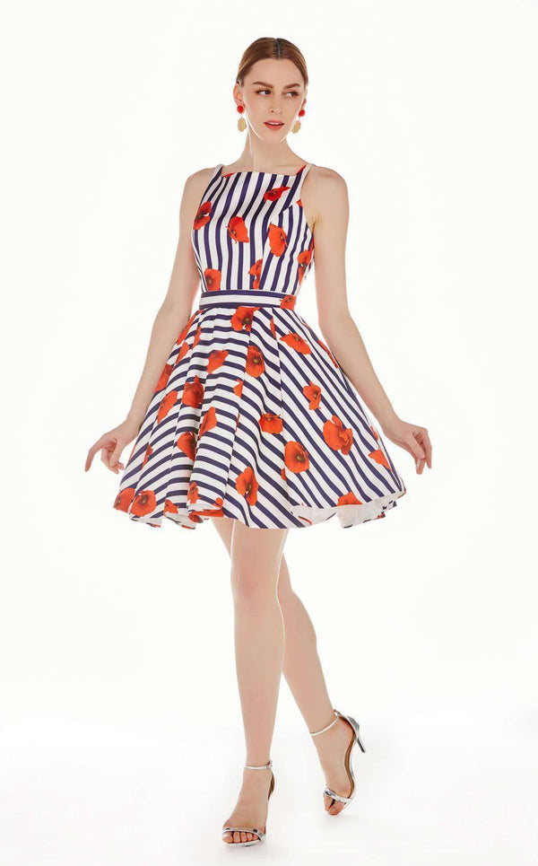 Angela and Alison 62012 Floral Print