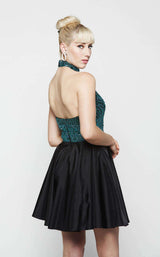 Milano Formals E2037 Teal/Black