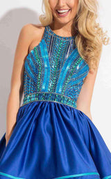 Rachel Allan 4115 Aqua/Royal