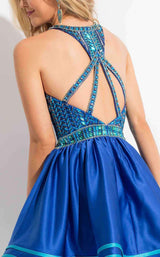 Rachel Allan 4115 Aqua/Royal