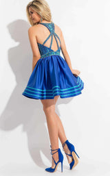 Rachel Allan 4115 Aqua/Royal