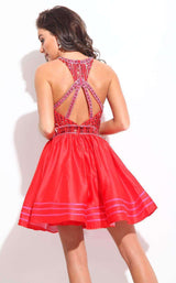Rachel Allan 4115 Red/Fuchsia