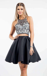 Rachel Allan 4156 White/Black