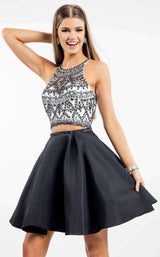 Rachel Allan 4156 White/Black