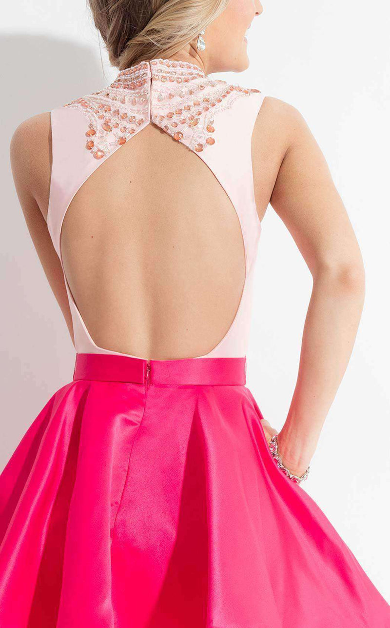 Rachel Allan 4206 Blush/Fuchsia