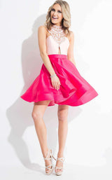 Rachel Allan 4206 Blush/Fuchsia