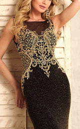 Christina Wu 20227 Black/Gold