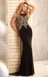 Christina Wu 20227 Black/Gold