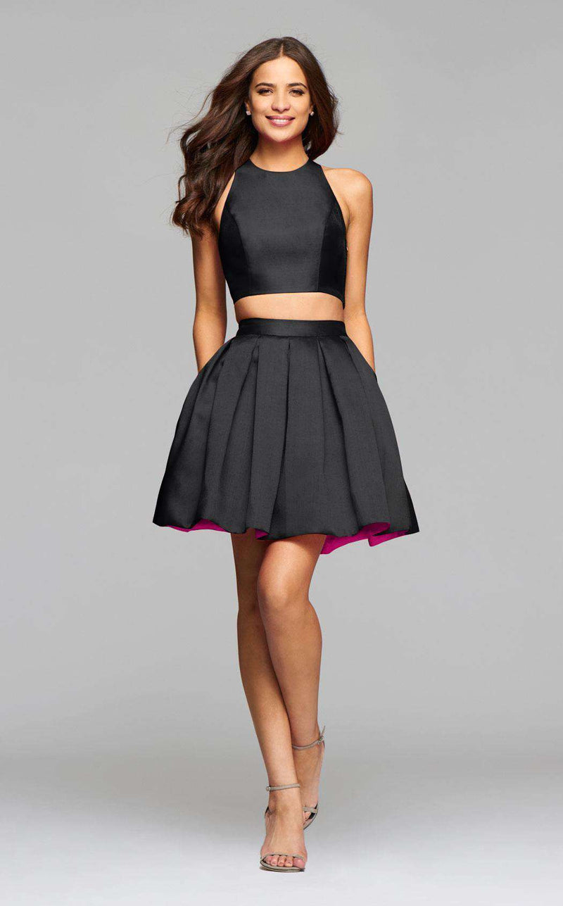 Faviana 7858 Black/Fuchsia