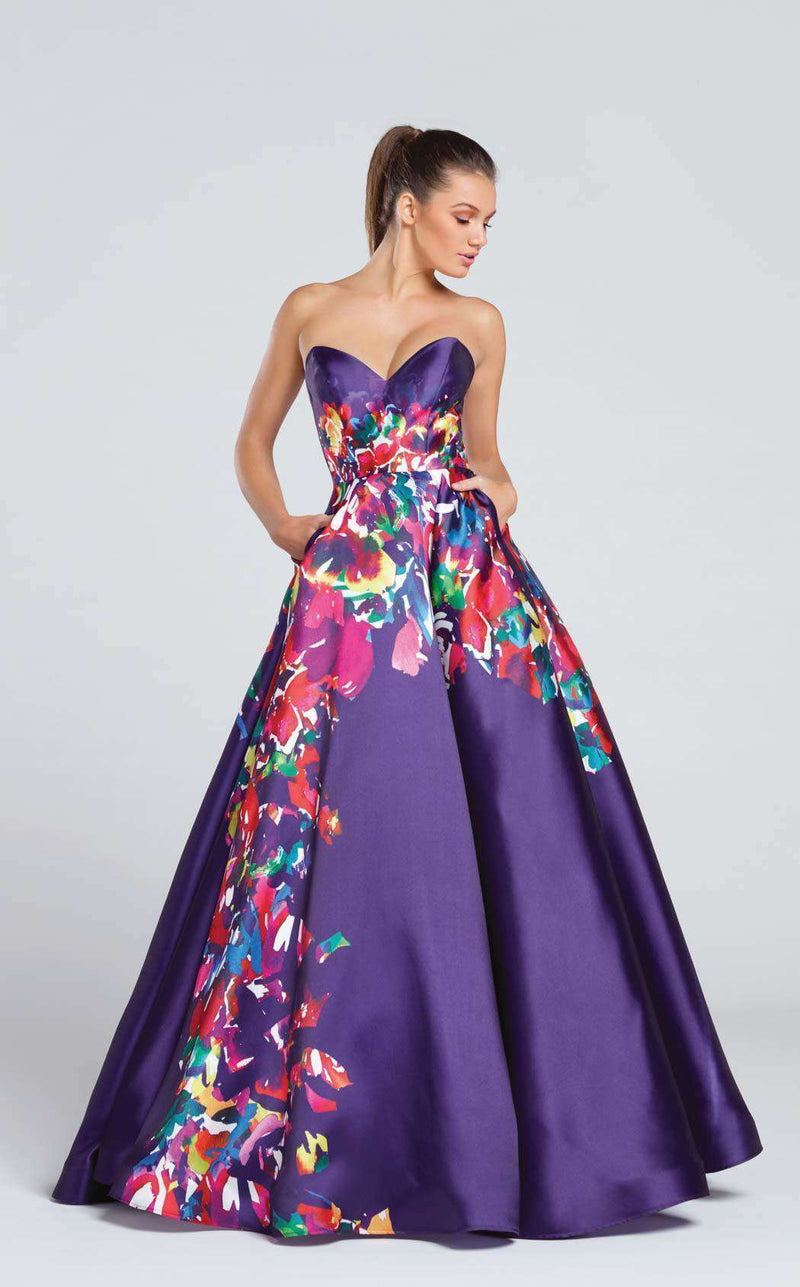 Ellie Wilde EW117003 Purple/Multi