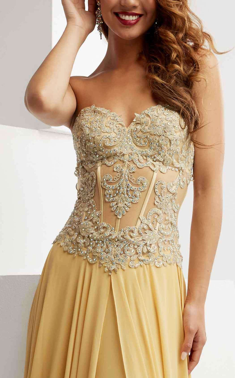 Jasz Couture 6019 Gold