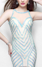 Primavera Couture 1821 Aqua Nude/Turquoise
