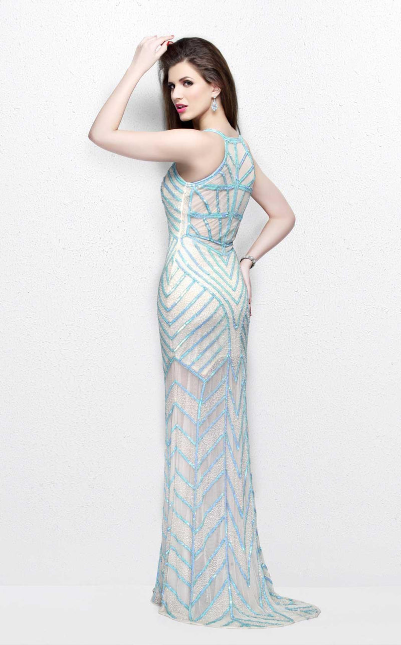 Primavera Couture 1821 Aqua Nude/Turquoise