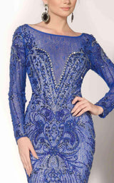 MNM Couture 10593 Blue