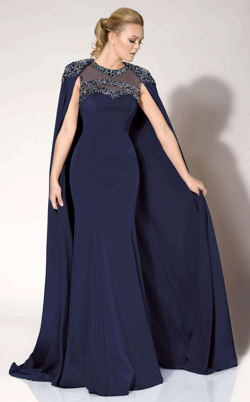 MNM Couture 10840 Navy/Blue