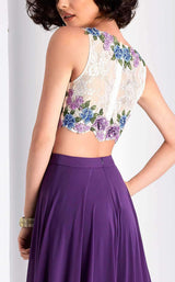 Clarisse 3037 Purple Multi