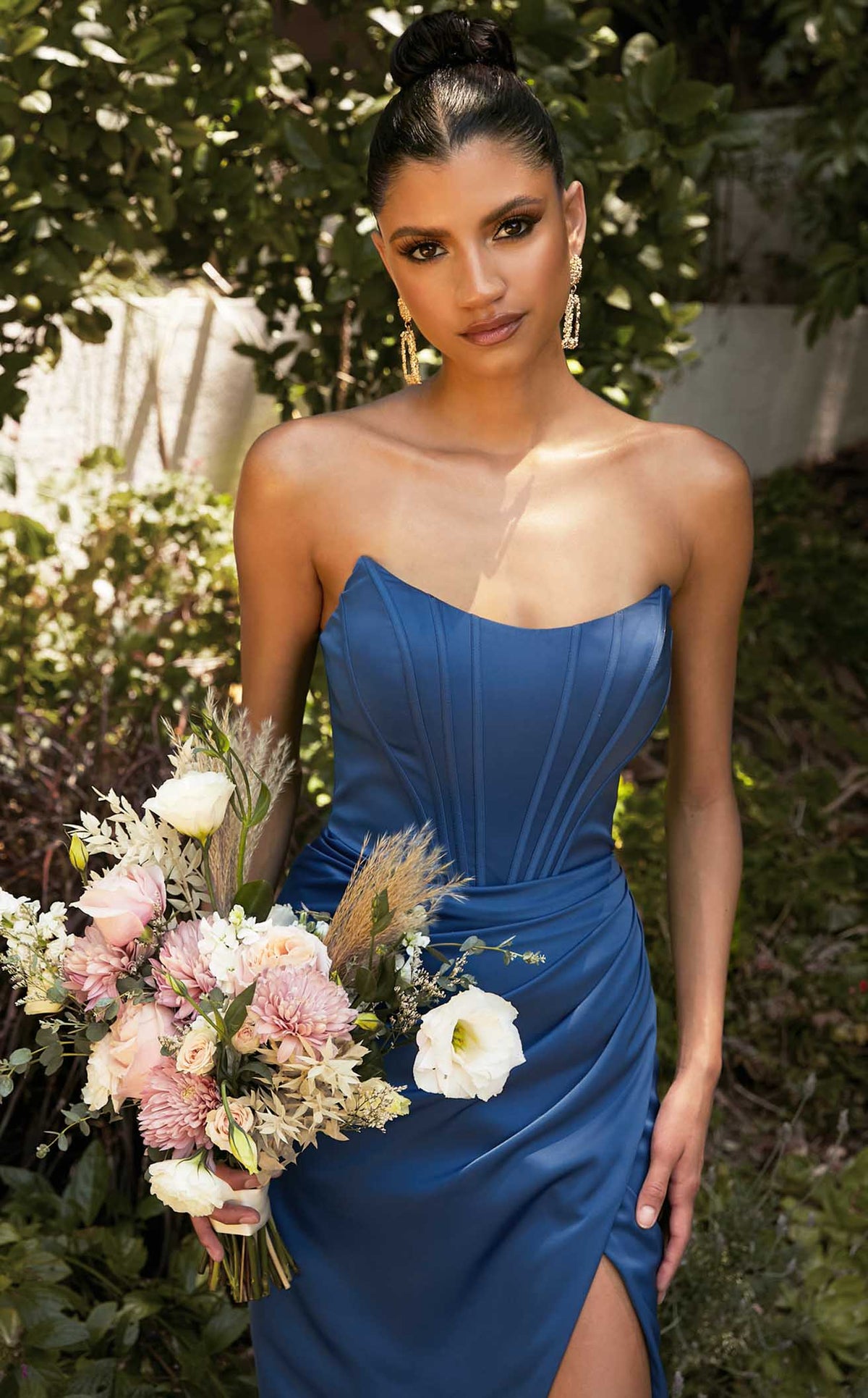 Blue & Pink Bouquets Vinyl - 748