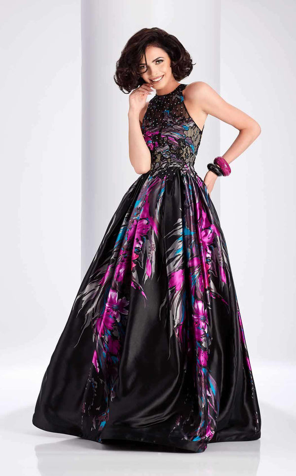 Clarisse 3179 Black Print