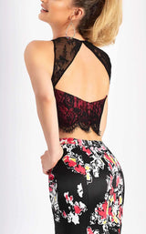 Clarisse 3209 Black Print