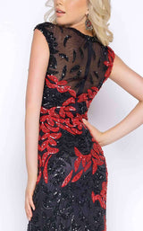 Cassandra Stone 4336 Black/Red
