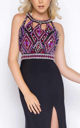 Cassandra Stone 40603 Black Multi