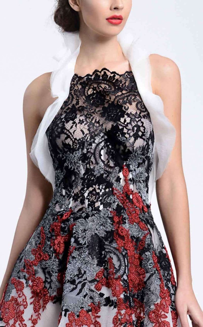 Beside Couture BC1174 White/Black/Red