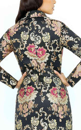 Mac Duggal 25434 Black Multi