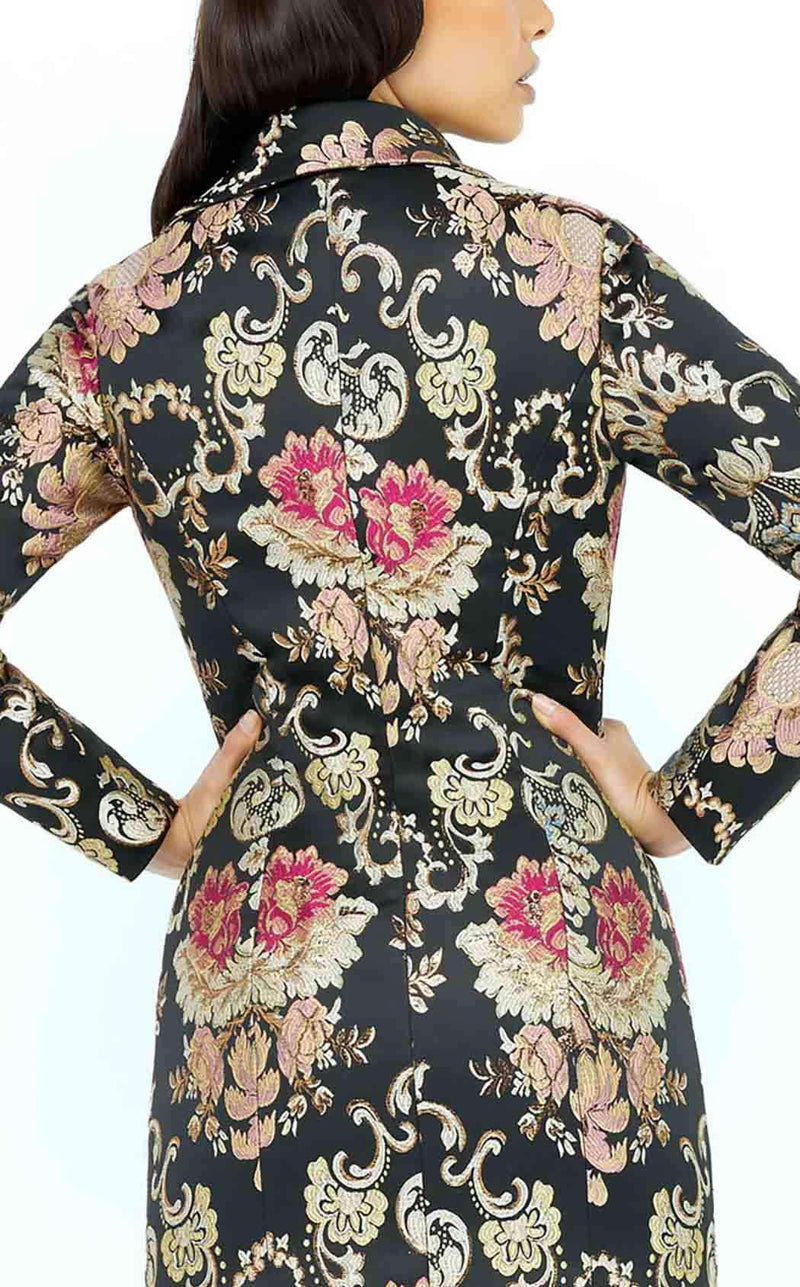 Mac Duggal 25434 Black Multi