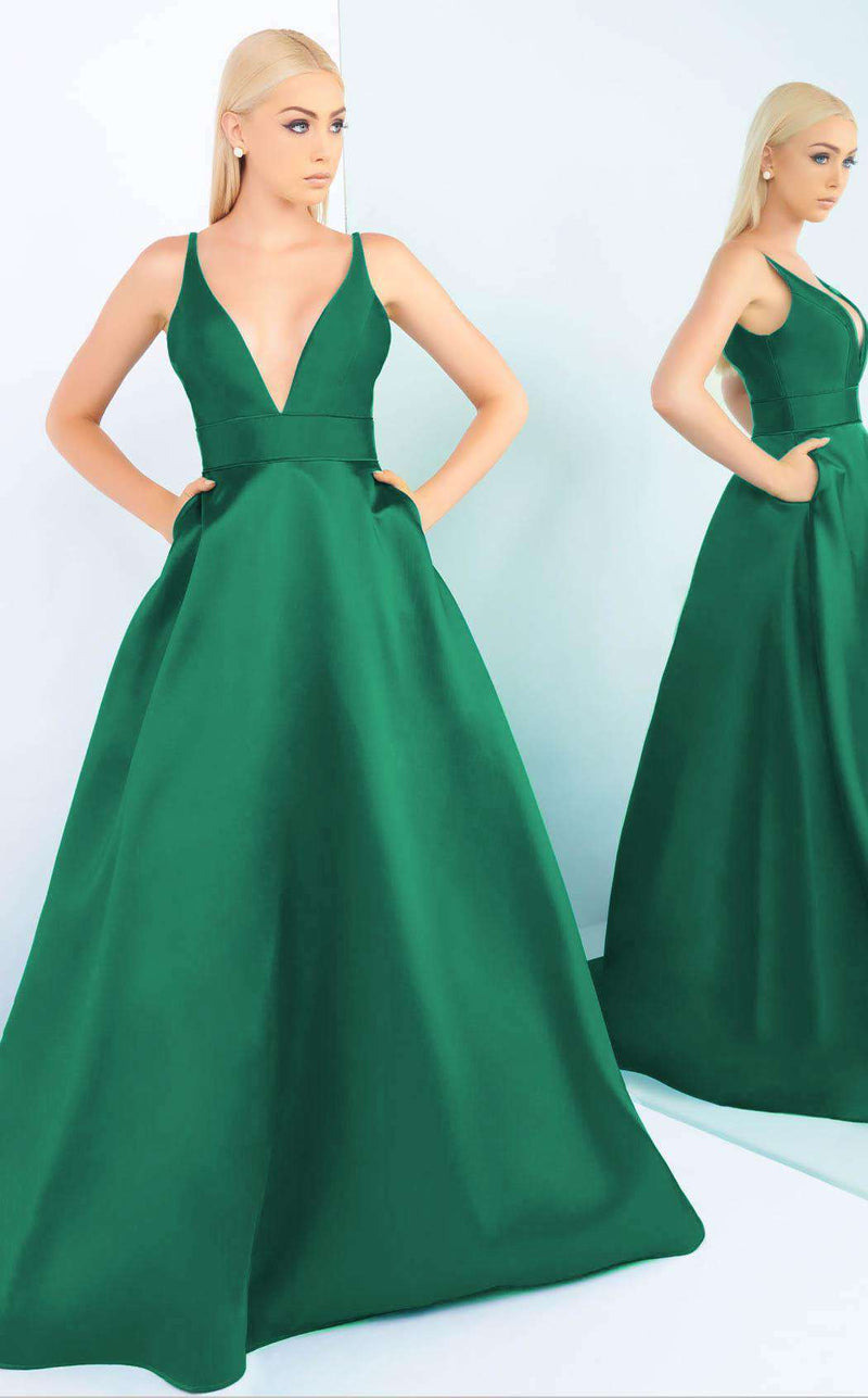 Mac Duggal 55010 Emerald Green