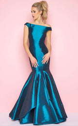 Mac Duggal 62398 Peacock