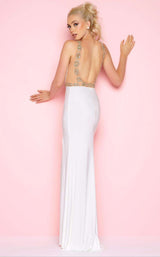 Mac Duggal 66082 Ivory/Gold