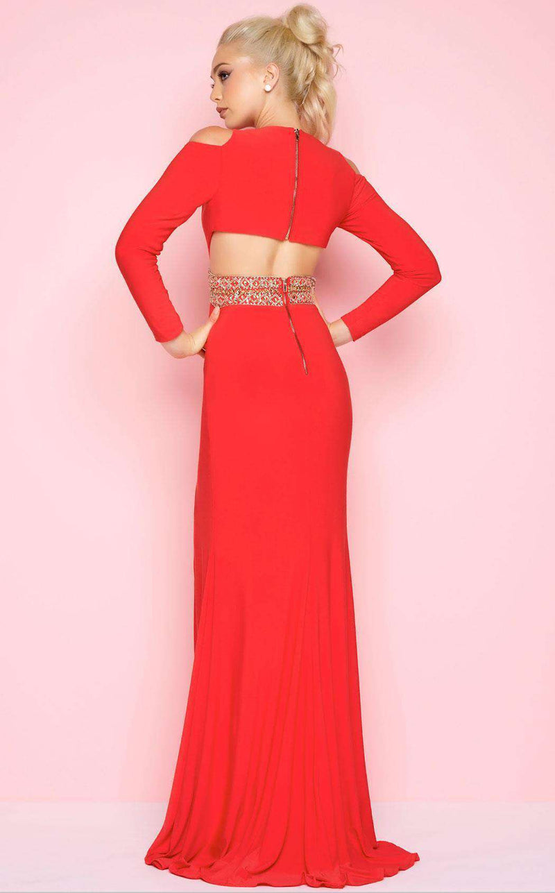 Mac Duggal 77238 Intense Red