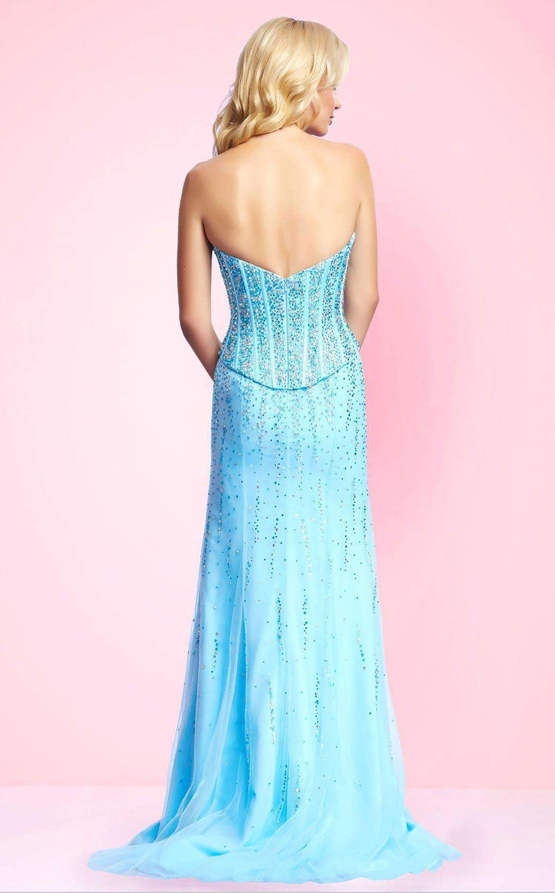 Mac Duggal 82293 Crystal Blue