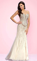 Mac Duggal 82293 Champagne
