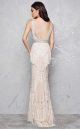 Mac Duggal 50404 Ivory/Nude