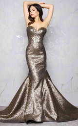 Mac Duggal 66025 Antique Gold
