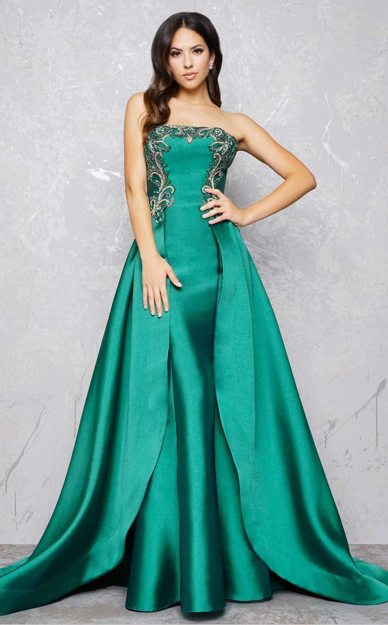 Mac Duggal 80668 Emerald Green