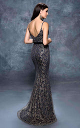 Nina Canacci 7366 Navy/Gold