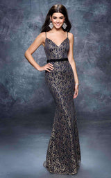 Nina Canacci 7366 Navy/Gold